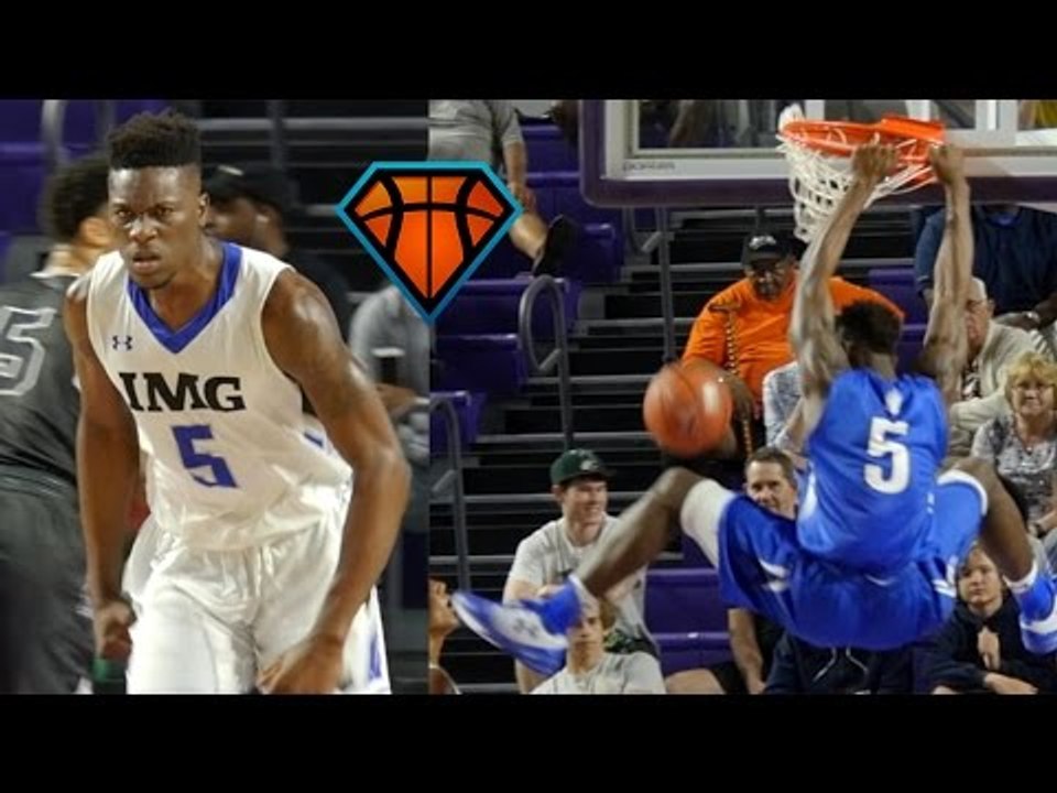 5-Star Junior Emmitt Williams Dunks EVERYTHING At The 2016 City of Palms!!