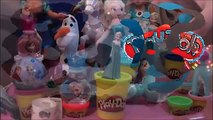 Play Doh Kinder Sorpresa Huevos De Juguetes De Disney Frozen Olaf Edad De Hielo Cortar La Cuerda Para Los Niños Para Ch