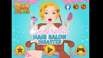 Disney Princess Games - Cinderella Hair Salon Disaster – Best Disney Games For Kids Cinder