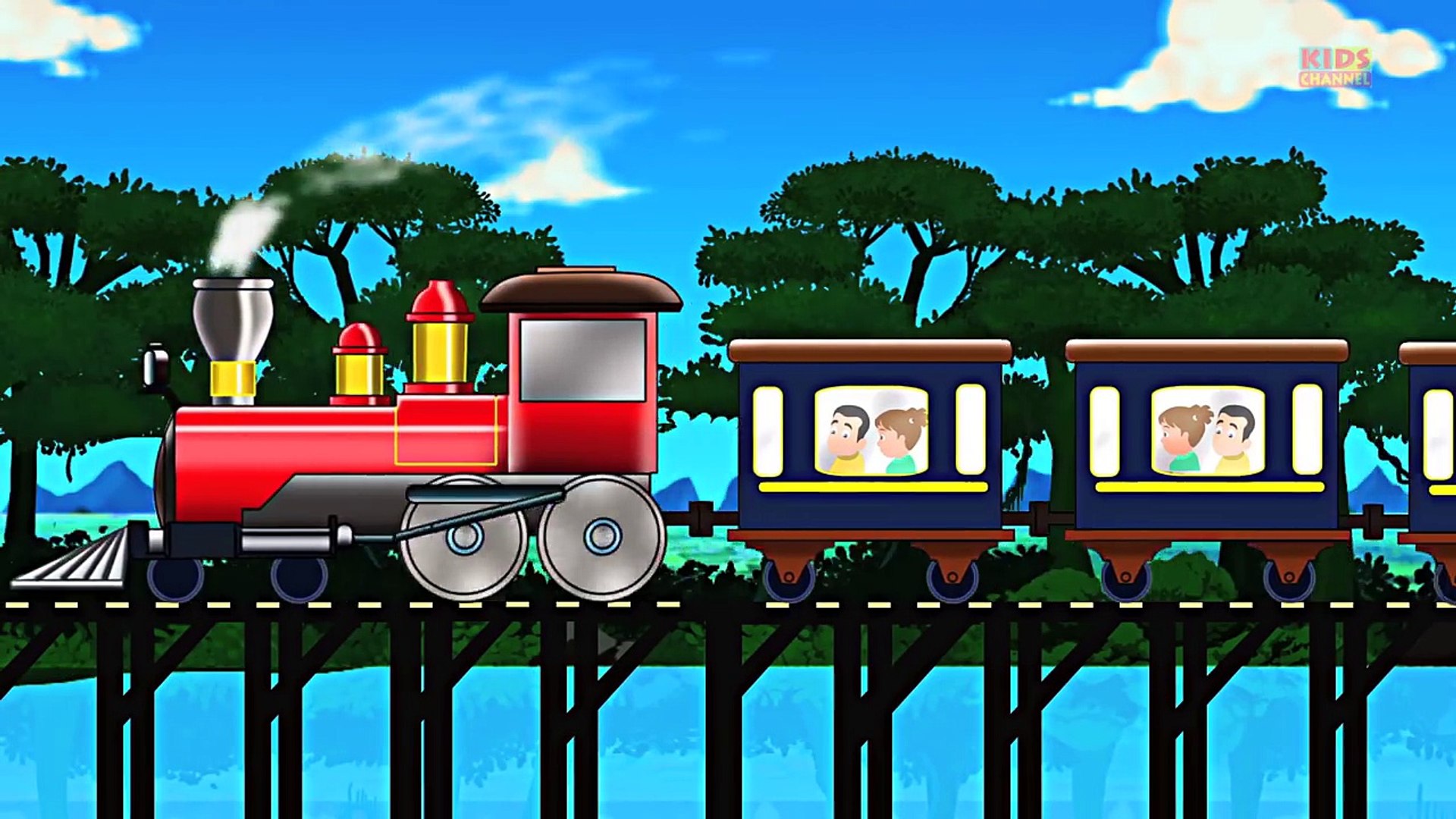 ⁣kids train | trains | trains for kids | kids videos | locomotive