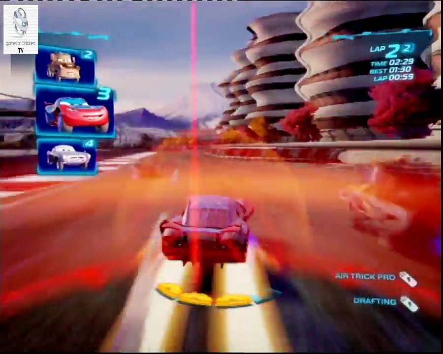 Cars 2 Game - Daredevil Lightning McQueen