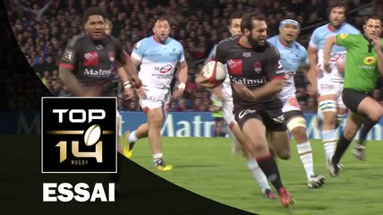 TOP 14 ‐ Essai Thibaut REGARD (LYO) – Lyon-Bayonne – J22 – Saison 2016/2017