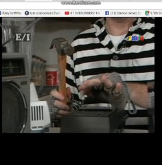 Jailhouse Joe Is Fixing The Radio.