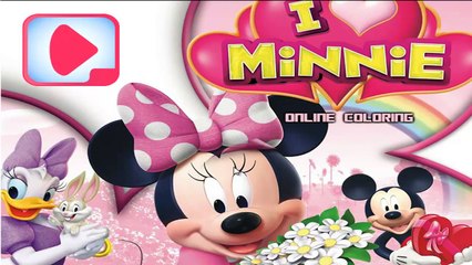 Minnie Mouse Coloring Games - Minnie Mouse Coloring Pages Online