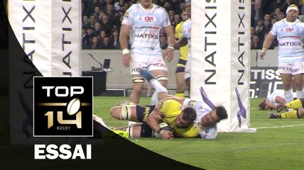 TOP 14 ‐ Essai Paul JEDRASIAK (CLE) – Racing 92-Clermont – J22 – Saison 2016/2017