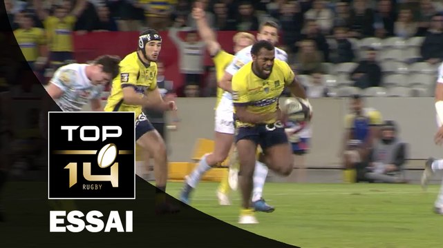 TOP 14 ‐ Essai Alivereti RAKA (CLE) – Racing 92-Clermont – J22 – Saison 2016/2017