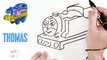 How to Draw Percy the Small Engine ♦ Thomas and Friends ♦ Animated Drawing Tutorial