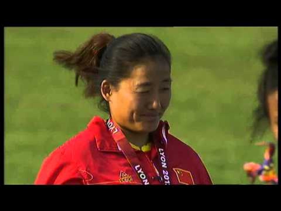 Athletics -  women's 400m T53 Medal Ceremony  - 2013 IPC Athletics World Championships, Lyon
