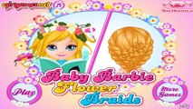 Baby Barbie Flower Braids - Barbie Games