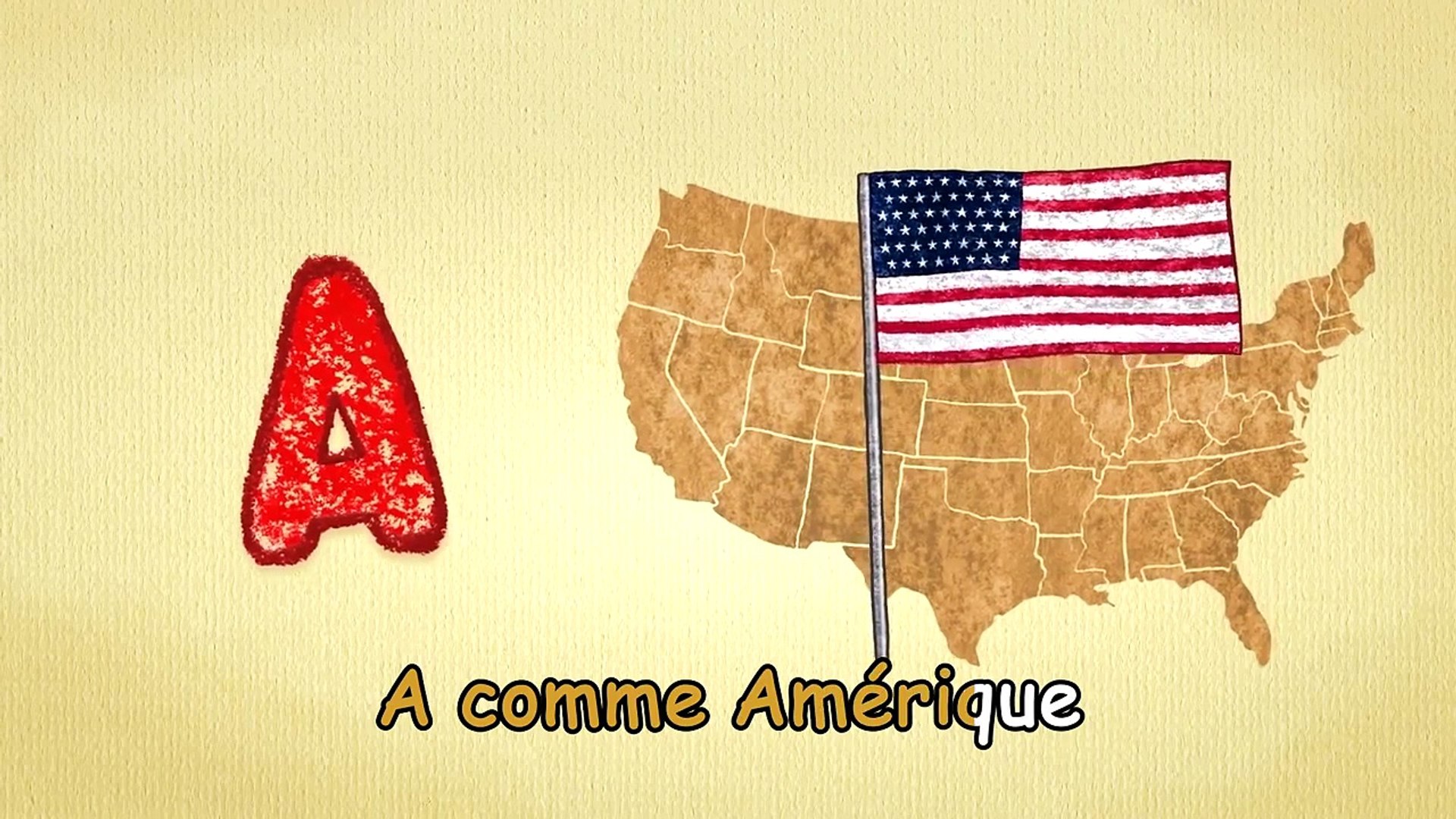 ⁣french childrens songs - French ABC - letter A Song - learn french letter A for beginners