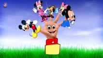 Mickey Mouse into Eggs Lollipop Finger Family Songs - Nursery Rhymes Songs For Kids - Dolp