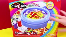 Crayola Spin Art Maker Machine Spinning Art Painting Set Toy Review Kid Friendly DisneyCar