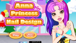 Anna Princess Nail Design - Best Baby Games For Girls