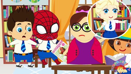 Spiderman Baby Watching Adult Movies Bikini Sexy New Episodes! Superhero Animation Cartoon