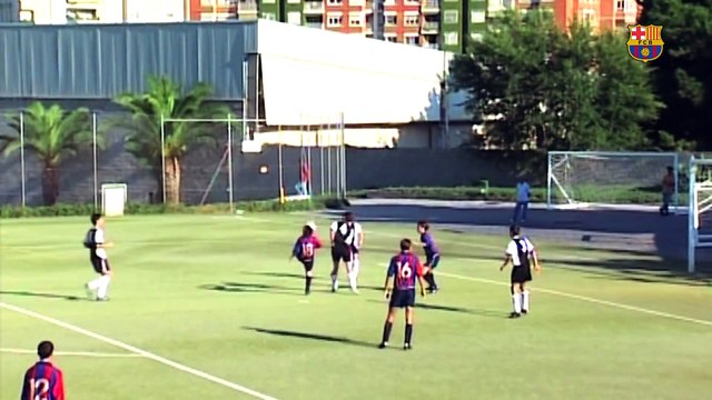 COMPILATION: Leo Messi top skills during Barça Youth Academy