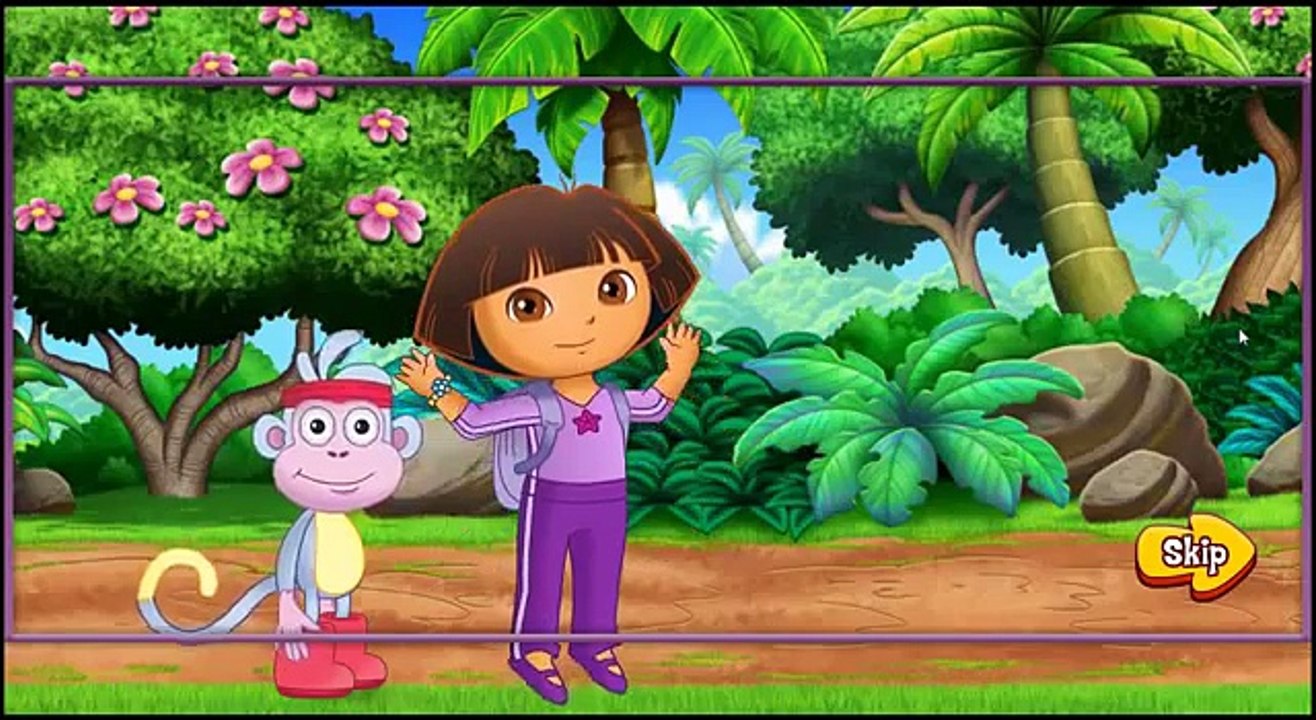 Cartoon game. Dora The Explorer - Fantastic Gymnastics Adventure. Full Episodes in English