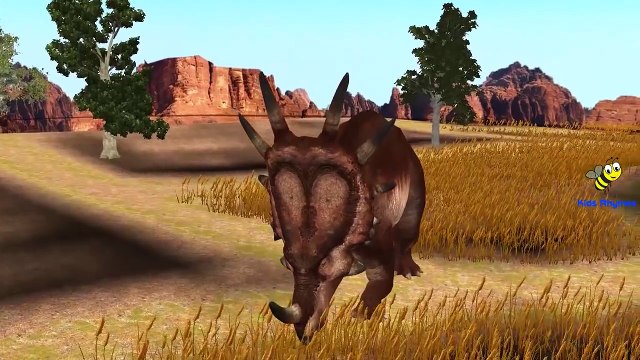 Gaint Dinosaurs Finger Family For Kids and Toddlers T-REX Cartoon Nursery Rhymes For Child