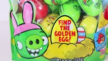 Surprise Easter Eggs Play Doh Covered Giant Egg Blind Bag Toys Angry Birds, LPS, Pac-Man,