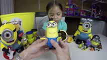 [PlayDoh TV] Play Doh Ice Cream Minions Game Surprise Toys Kinder Surprise Egg Toy Minion
