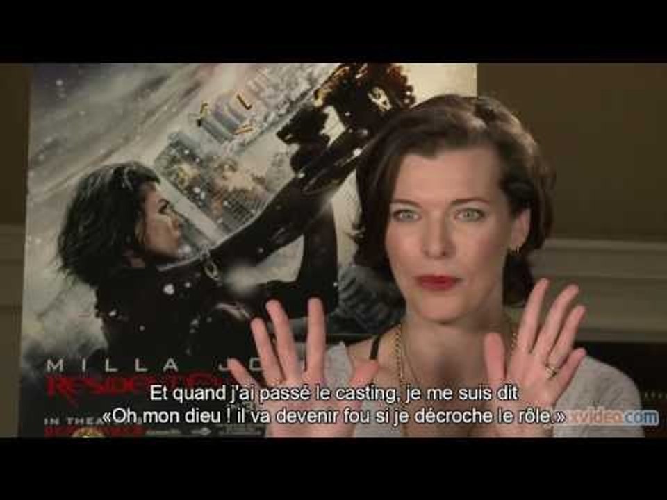Interview Milla Jovovich pour Resident Evil - Retribution  - JeuxVideo.com