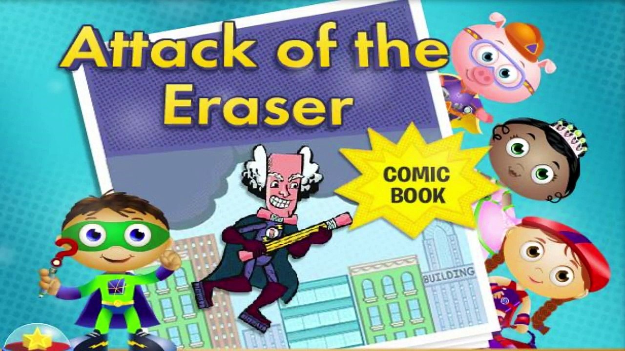 057 Super Why The Comic Book Attack of the Eraser