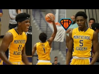 RJ Barrett, Rechon Black & Marcus Carr Help Montverde CRUISE To Their First Win Of The Season!!