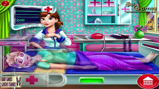 Pregnant Elsa Baby Birth & Vampire Resurrection ( Disney Frozen Games for Girls )