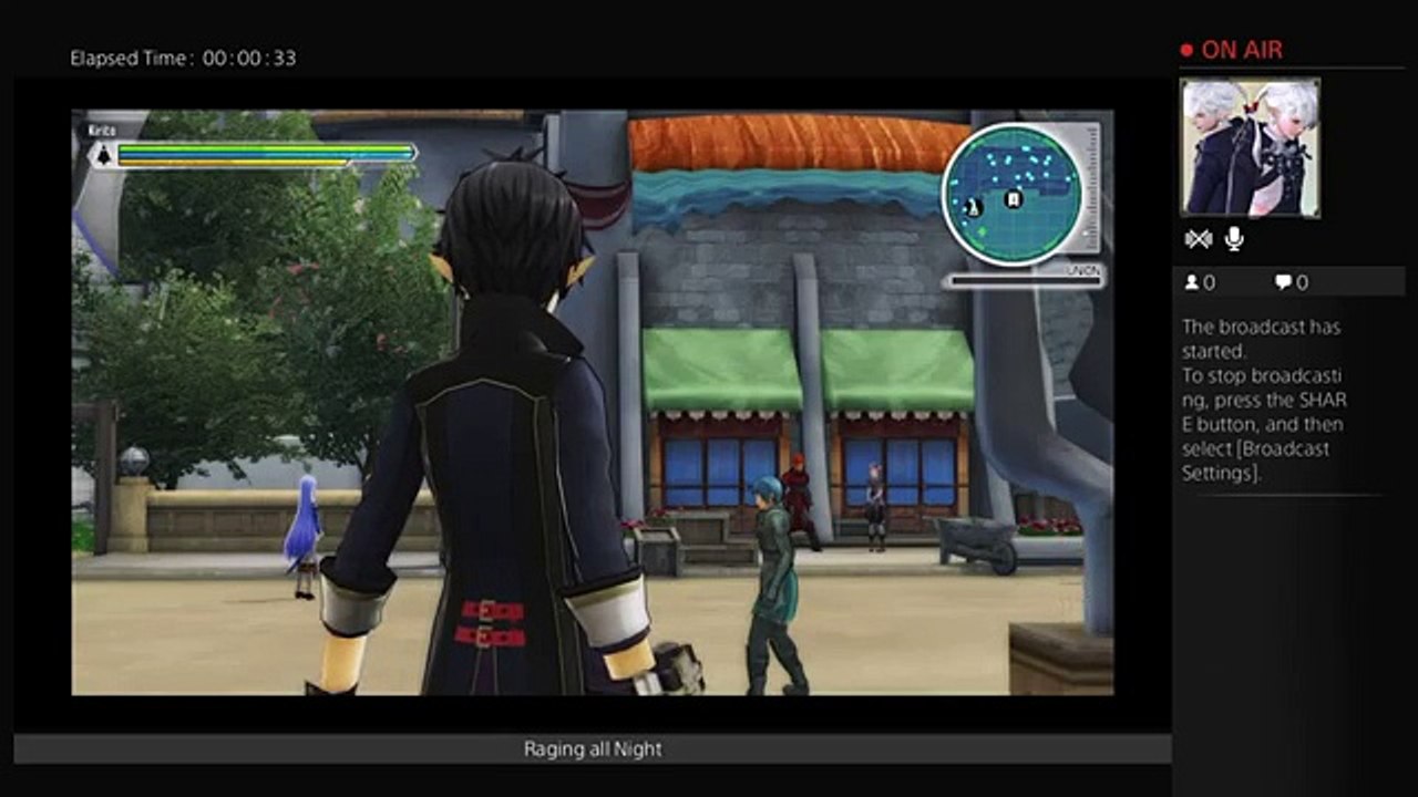 Искусство Битва эпический потерянные Онлайн Песня меч против Асуна zekken |