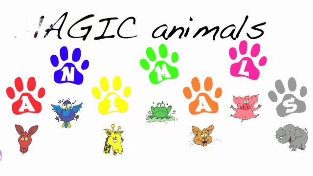 Animals Chant 1 - Animals Vocabulary for Children by Elf Learning Videos-fabN