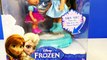 NEW Frozen Elsa and Anna Ice Skating Disney Barbie Dolls Play Doh Toys Review