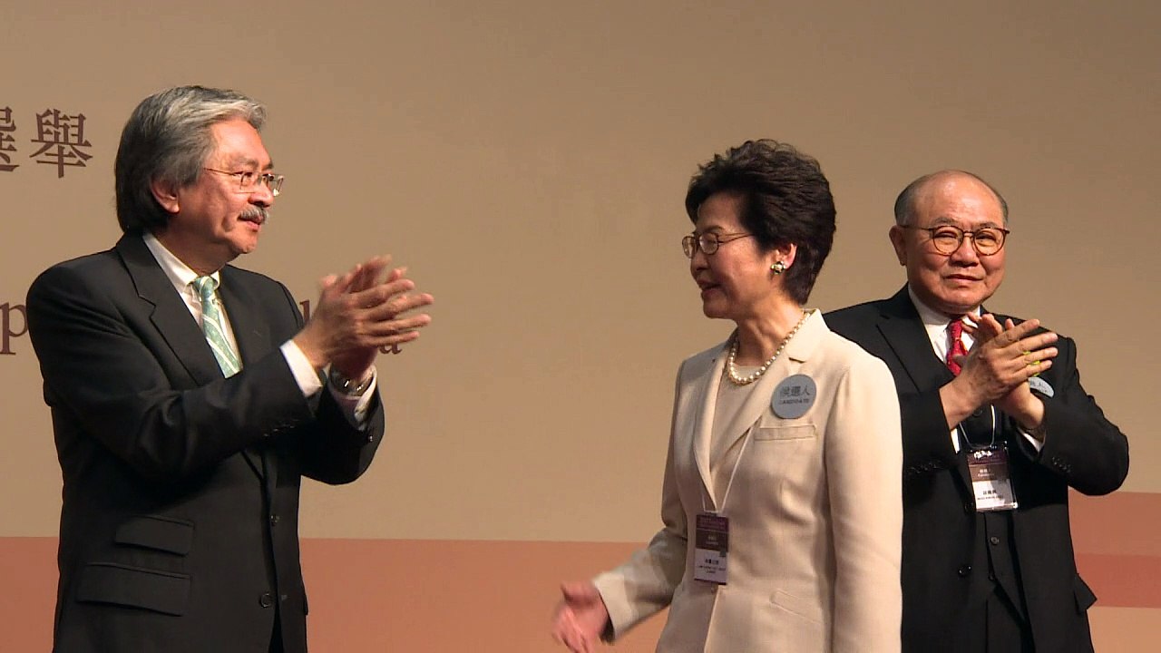 Peking-treue Kandidatin zur Regierungschefin in Hongkong gewählt