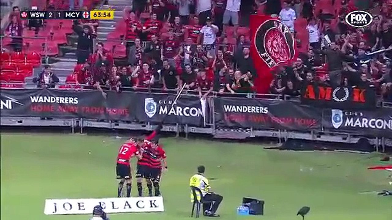 Western Sydney 2:1 Melbourne City (Australian A-League. 24 March 2017)