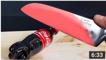 EXPERIMENT Glowing 1000 degree KNIFE VS COCA COLA - YouTube_2
