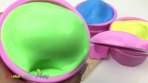 Ice Cream Clay Slime Surprise Eggs Disney Finding Dory Disney Frozen Trolls Pokemon Toys Fun Kids-Nebj7Vb