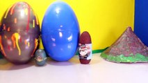 Giant DINOSAUR EGGS Surprise Toy Dinosaurs Jurassic World Toys, Volcano Egg, Dino Dig Videos-2HA_Z