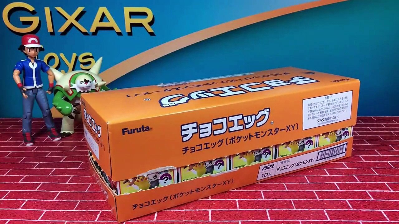 Pokemon XY Surprise Eggs - 10 Toys by Furuta Choco Egg-KEza