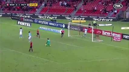 Western Sydney 3:1 Melbourne City (Australian A-League. 24 March 2017)