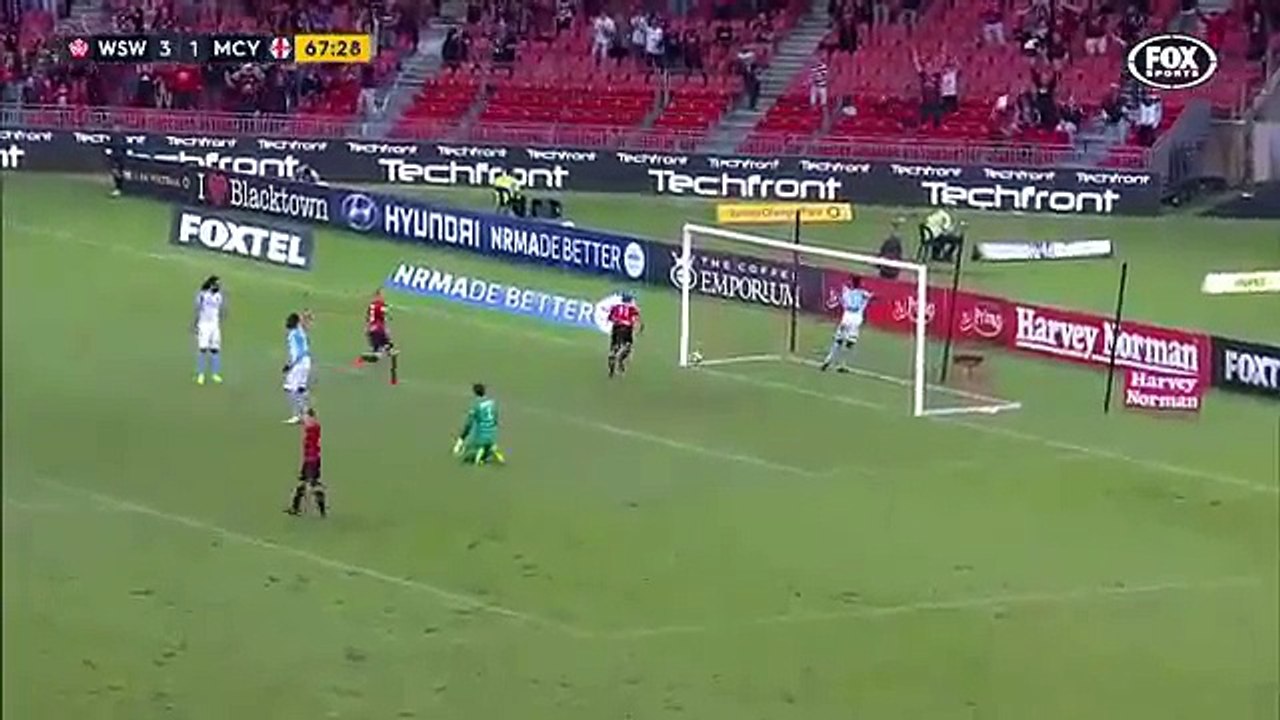 Western Sydney 3:1 Melbourne City (Australian A-League. 24 March 2017)