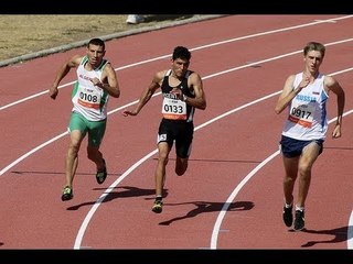 Athletics - men's 200m T35 final - 2013 IPC Athletics World Championships, Lyon