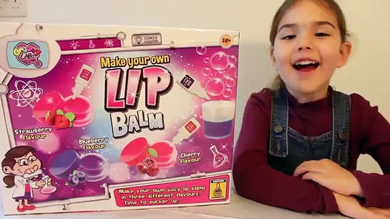 HOW TO MAKE LIP BALM - Makeup for kids! #2