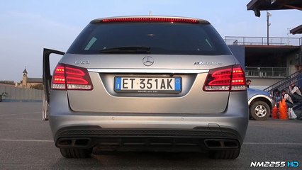 Mercedes E63 AMG S V8 Bi-Turbo Exhaust Sound