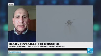 Irak : "La coalition va devoir faire le choix de continuer ou d'arrêter les frappes"