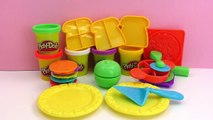 Play Doh Snack Shop demo deutsch - Wie macht man Essen aus Knete? Wir essen bei Mc Donalds