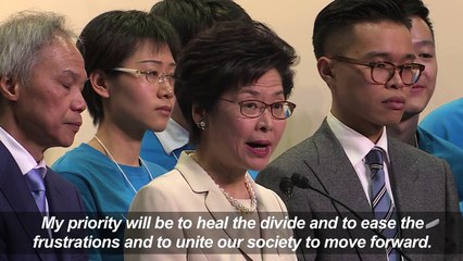 China's favourite Lam wins Hong Kong leadership