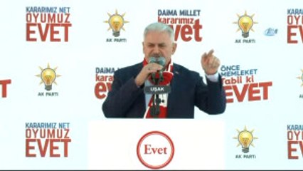 Başbakan Binali Yıldırım, "Aynen Bozuk Plağa Döndü ve Dönüyor Dönüyor, Aynı Şeyler.