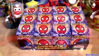 Spiderman Choco Treasure Toy Surprise Eggs DC Marvel Sorpresa Huevos by ToysCollector-rZ19kdaE