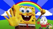 SpongeBob Movie Finger Family - Nursery Rhymes - Open Egg Surprise-leZ-S4