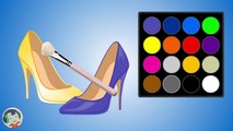 Learn Colors with High Heels _ Learn Colors for Kids - Toddlers - Children - Baby _ Video for Kids-5UdtFqvm8
