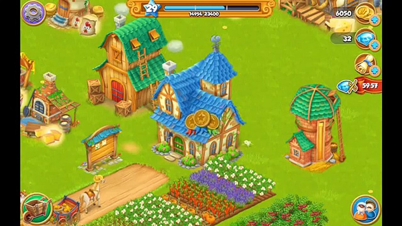 La granja de la Aldea de Nivel 29 Actualización 3 HD 1080p