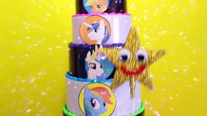 My Little Pony CANDY CAKE GAME with MLP Surprise Toys, Candy Blind Bags Kids Games Video-e37-CaVIV